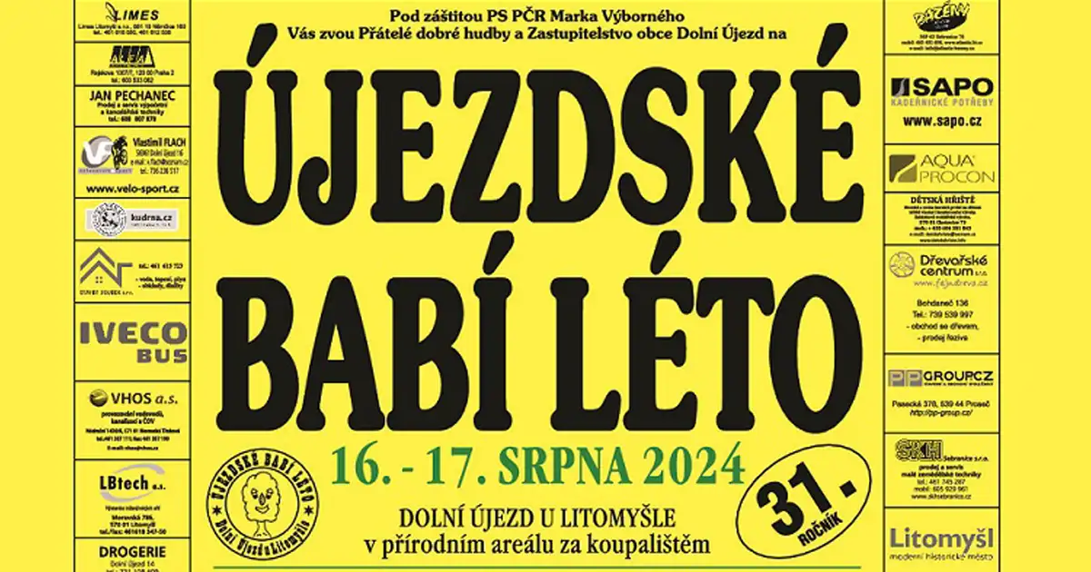 Újezdské babí léto - Štafeta partnerských festivalů Porty 2024