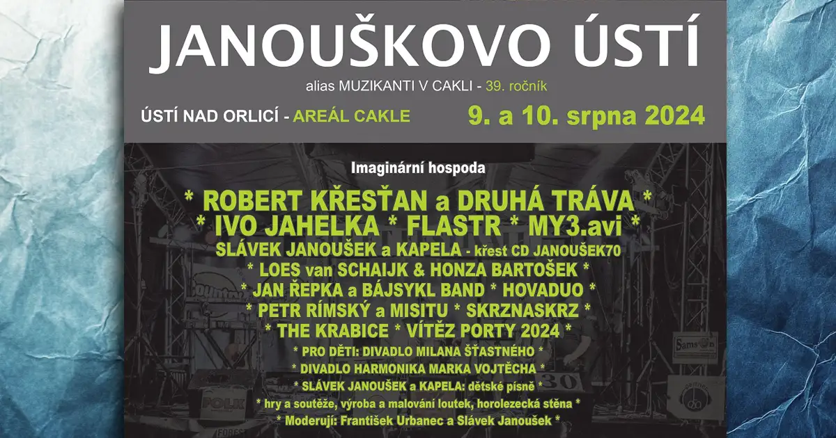Janouškovo Ústí - Štafeta partnerských festivalů Porty 2024 